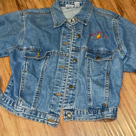 Vintage Winnie The Pooh Denim jacket size large - Picture 4 of 13